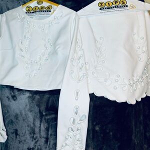 Authentic Embroidered Made in Mexico Two Piece Set Size L